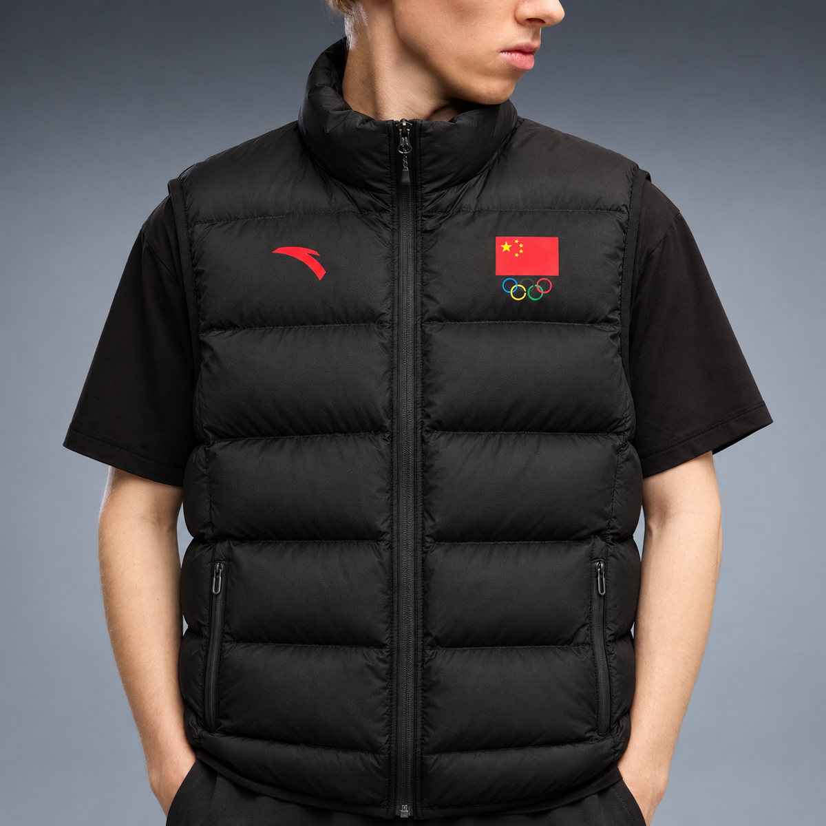 fd-gen yp-anta-china-puffer-vest-black-52103 detalhe-peito