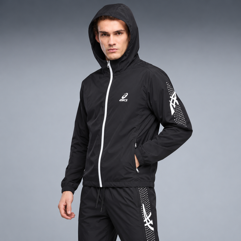 fd-gen yp-asics-hooded-tracksuit-black-white-046 tres-quartos