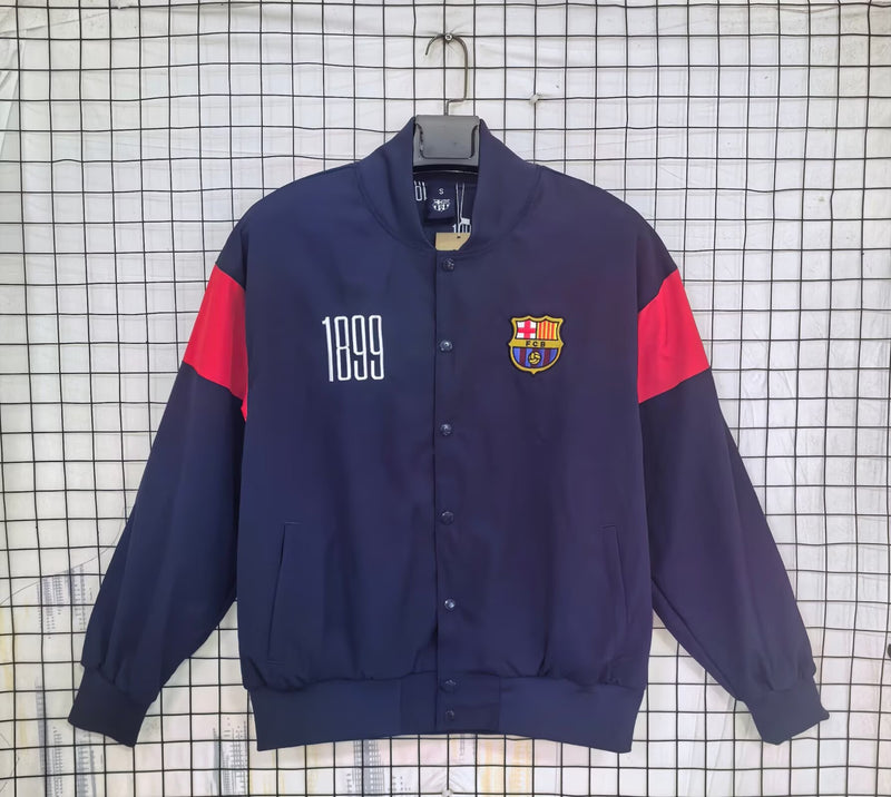 Barcelona Jacket 1899 - Navy/Red