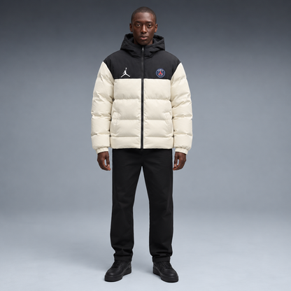 fd-gen yp-jordan-paris-saint-germain-hooded-puffer-jacket-97596--off-white-black frente