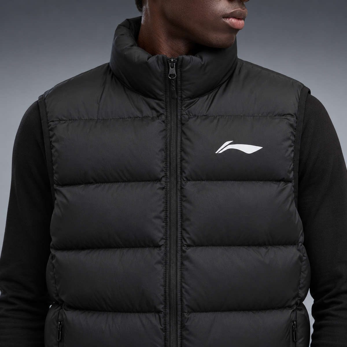 fd-gen yp-li-ning-puffer-vest-black-52140 detalhe-peito