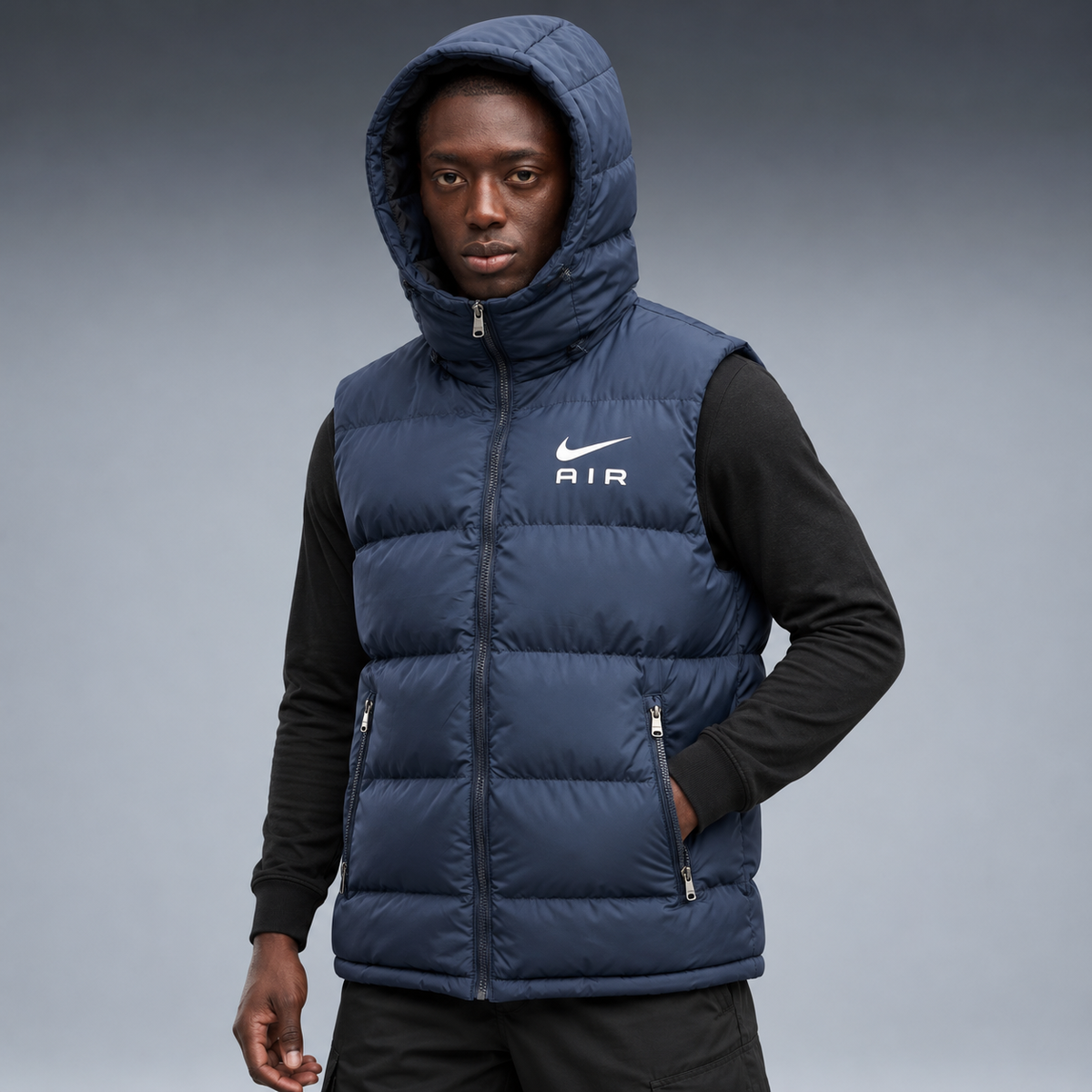 fd-gen yp-nike-air-hooded-puffer-vest-29500--navy tres-quartos