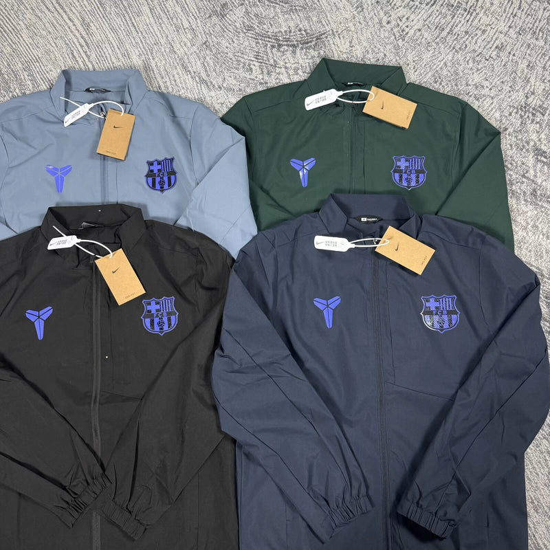 Nike Barcelona Kobe Windbreaker - Navy/Black/Green