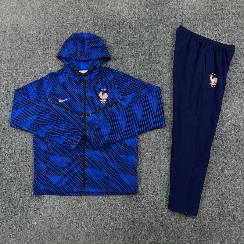 Nike France Tracksuit - Blue/Navy
