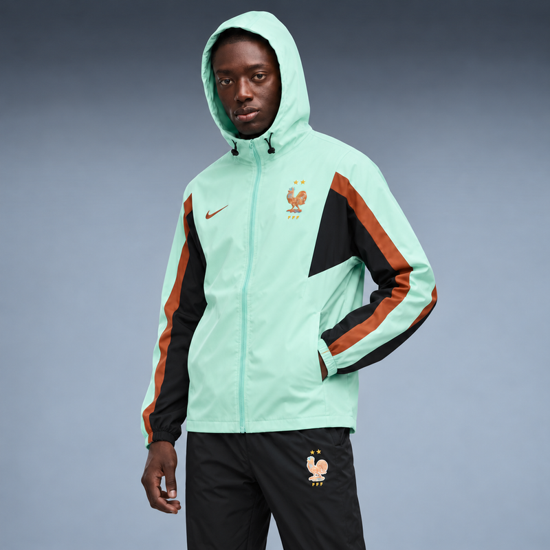 fd-gen yp-nike-france-tracksuit-mint-green-black-brown-114 tres-quartos