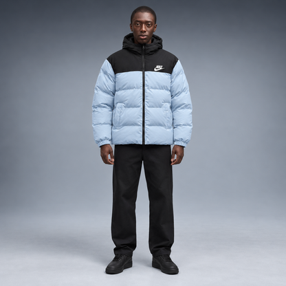 fd-gen yp-nike-hooded-puffer-jacket-29487--light-blue-black frente