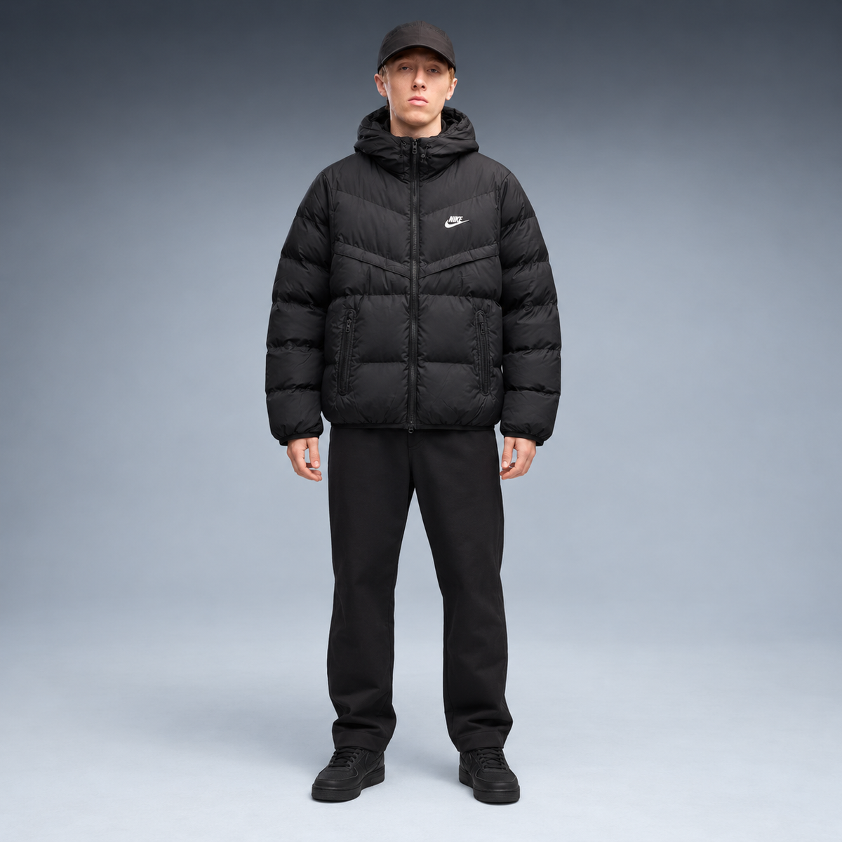 fd-gen yp-nike-hooded-puffer-jacket-84887--black frente