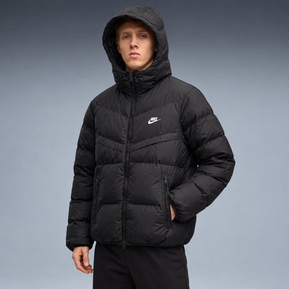 fd-gen yp-nike-hooded-puffer-jacket-84887--black tres-quartos