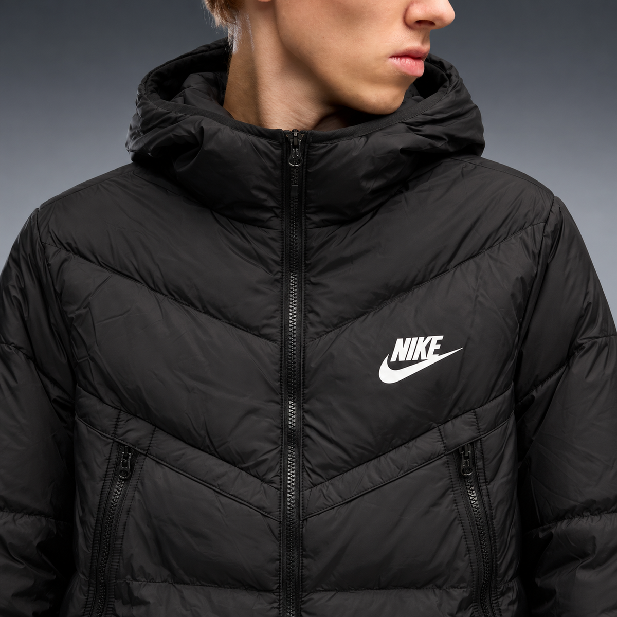 fd-gen yp-nike-hooded-puffer-jacket-90811--black detalhe-peito
