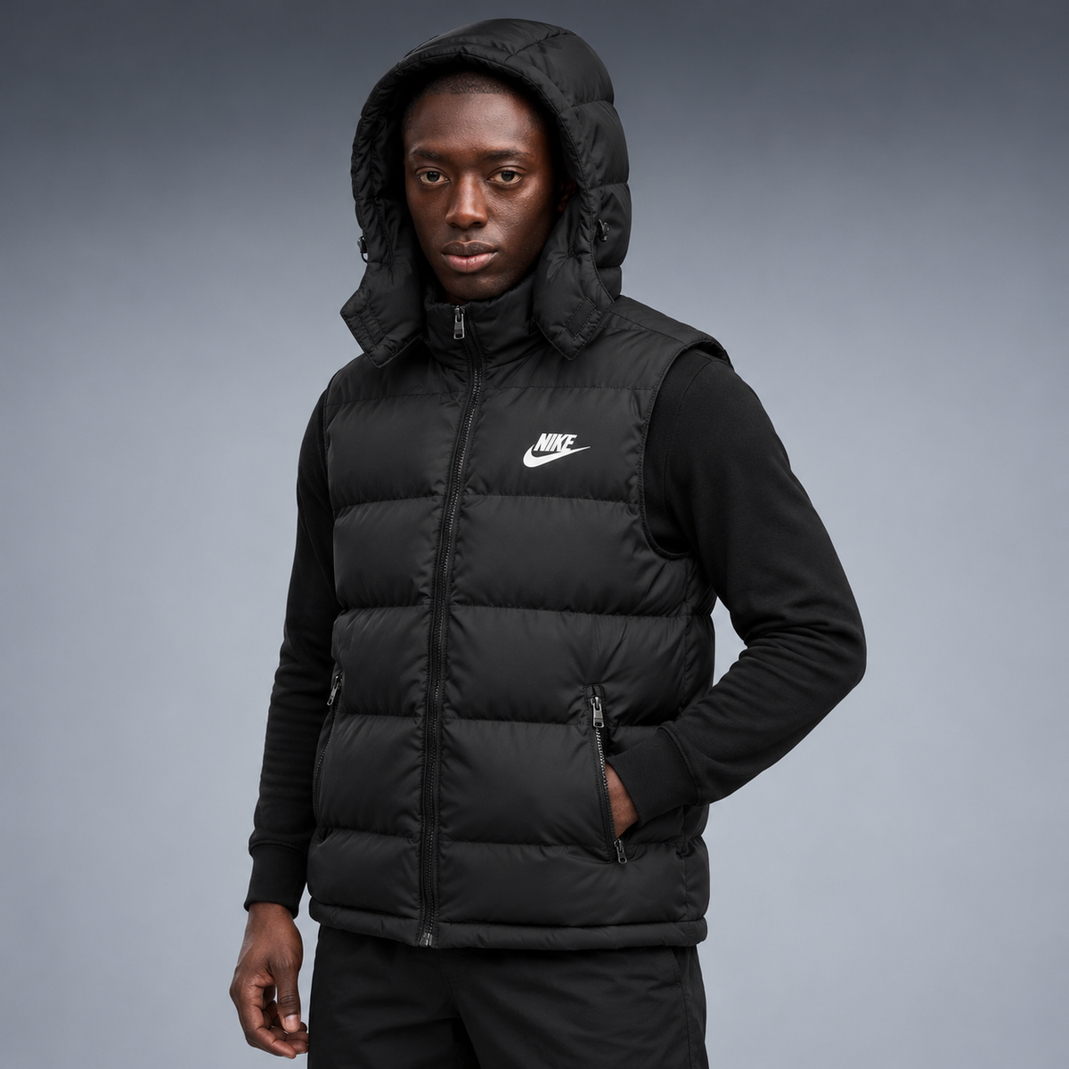 fd-gen yp-nike-hooded-puffer-vest-29505--black tres-quartos