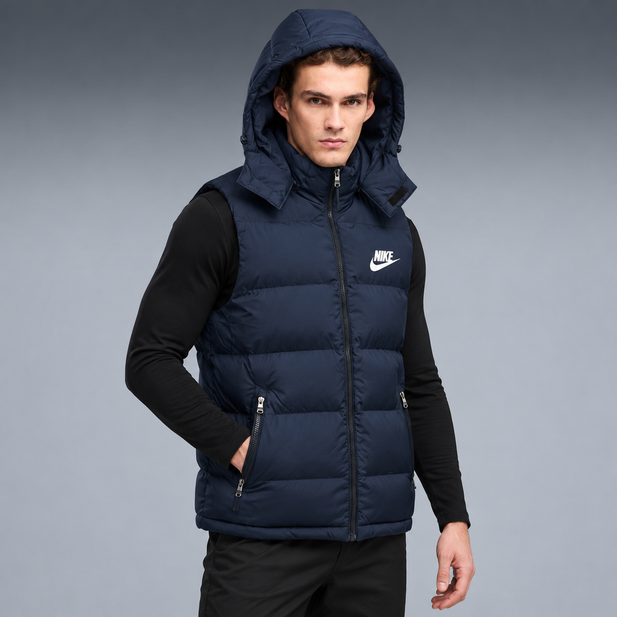 fd-gen yp-nike-hooded-puffer-vest-29505--navy tres-quartos