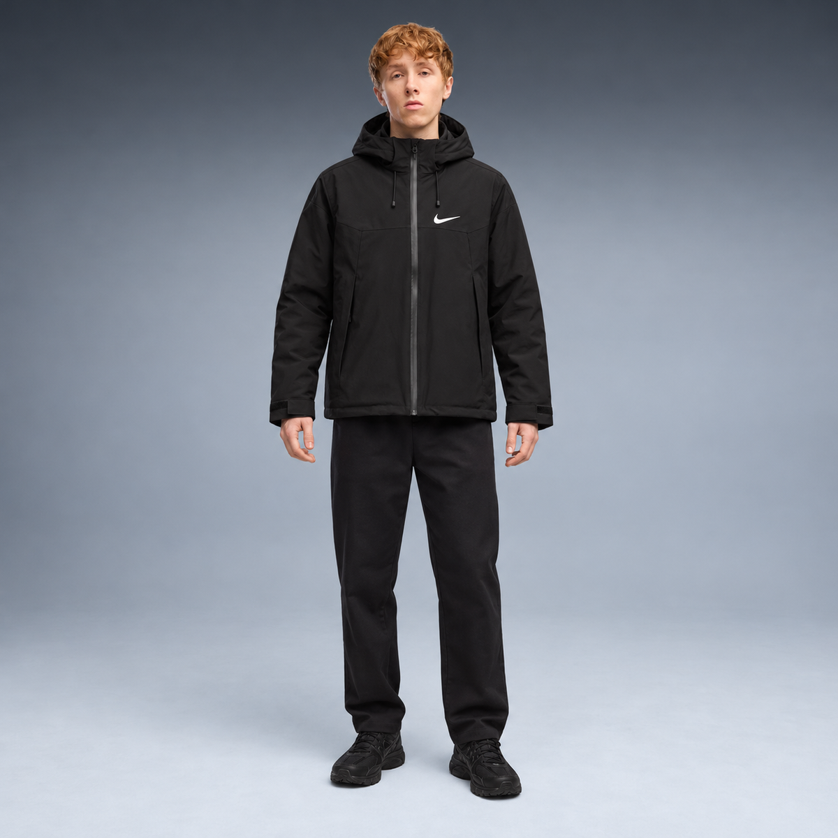 fd-gen yp-nike-hooded-softshell-jacket-black-69155 frente