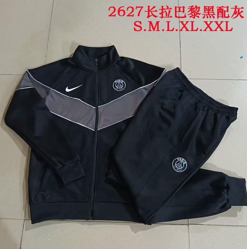 Nike Paris Saint-Germain Tracksuit 26/27 - Black/Grey