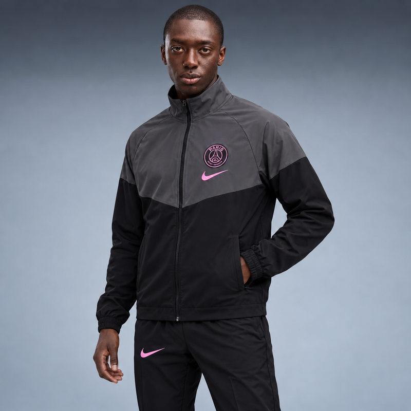 fd-gen yp-nike-paris-saint-germain-tracksuit-black-grey-pink-075 tres-quartos