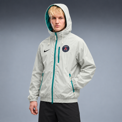 fd-gen yp-nike-paris-saint-germain-windbreaker-72510--off-white-teal tres-quartos