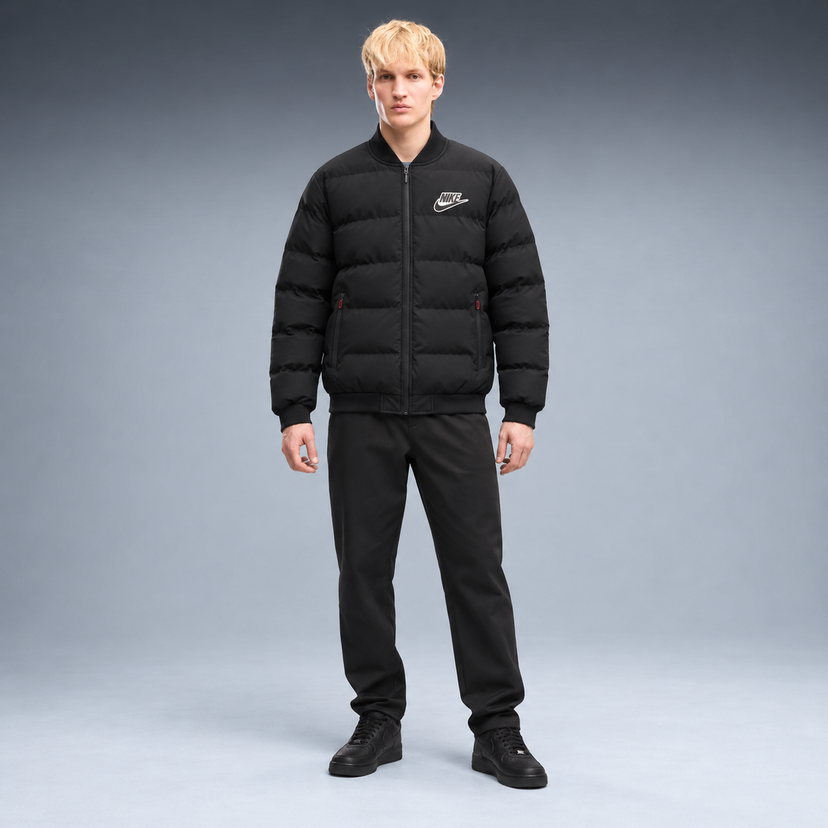 fd-gen yp-nike-puffer-bomber-jacket-black-62835 frente