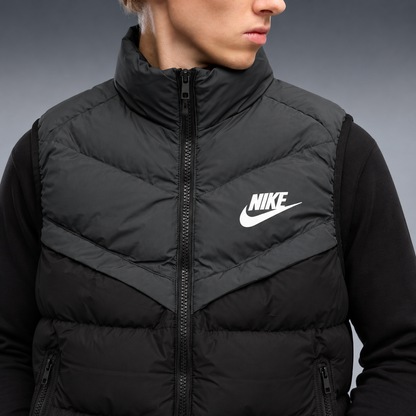 fd-gen yp-nike-puffer-vest-36719--black-charcoal-grey detalhe-peito