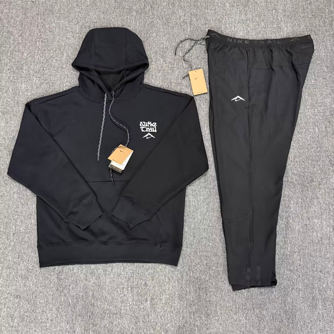 Nike Trail Tracksuit - Black