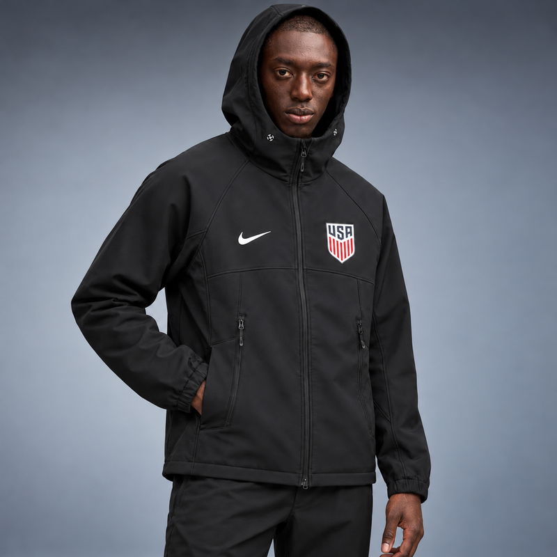 fd-gen yp-nike-usa-softshell-jacket-54448--black tres-quartos