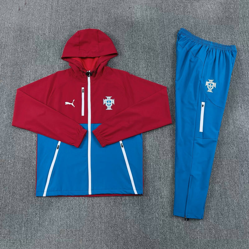 Puma Portugal Tracksuit - Red/Blue
