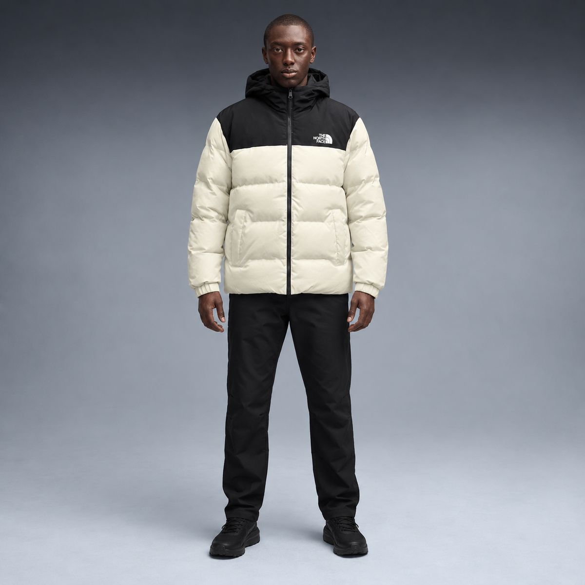 fd-gen yp-the-north-face-hooded-puffer-jacket-97594--off-white-black frente