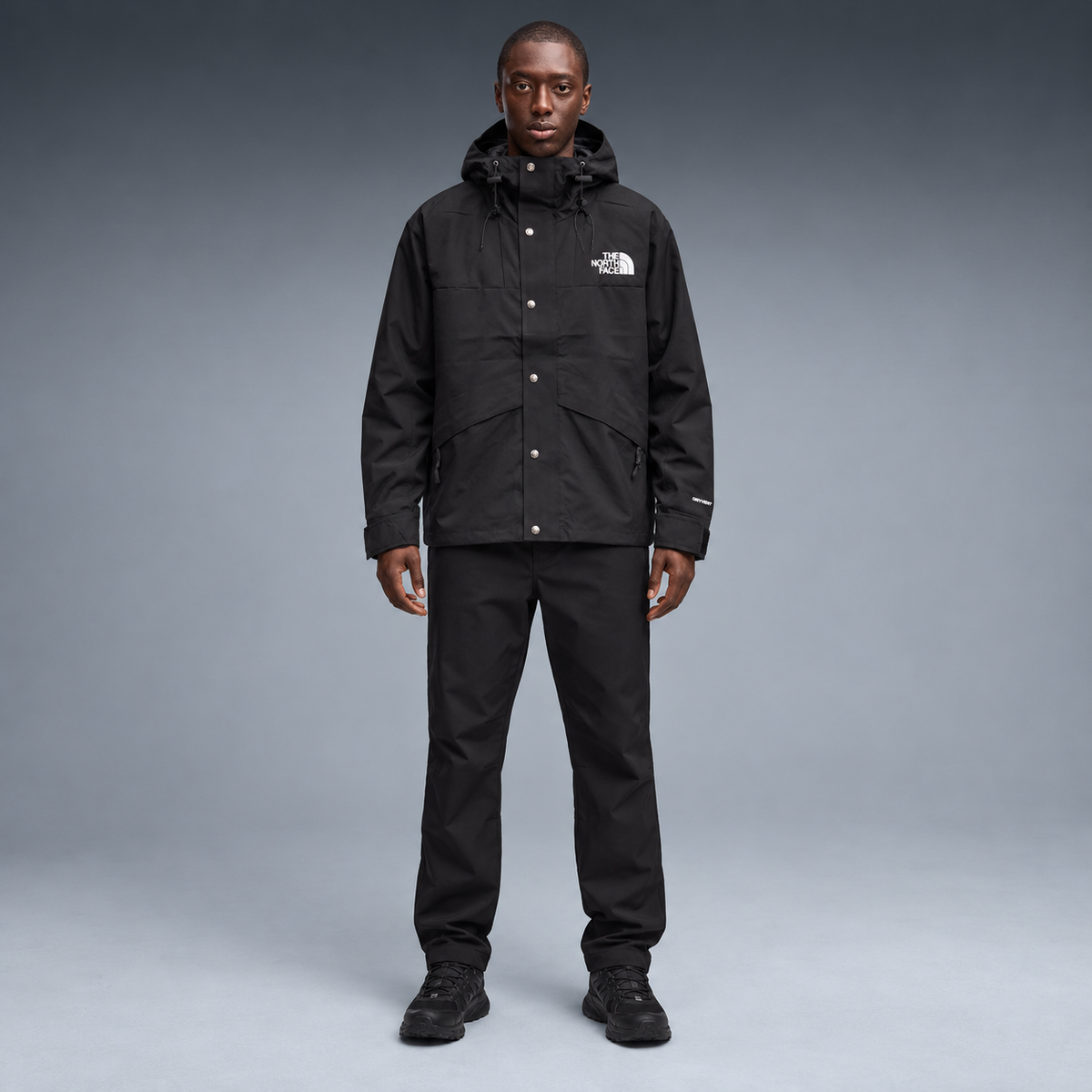 fd-gen yp-the-north-face-hooded-windbreaker-16246--black frente