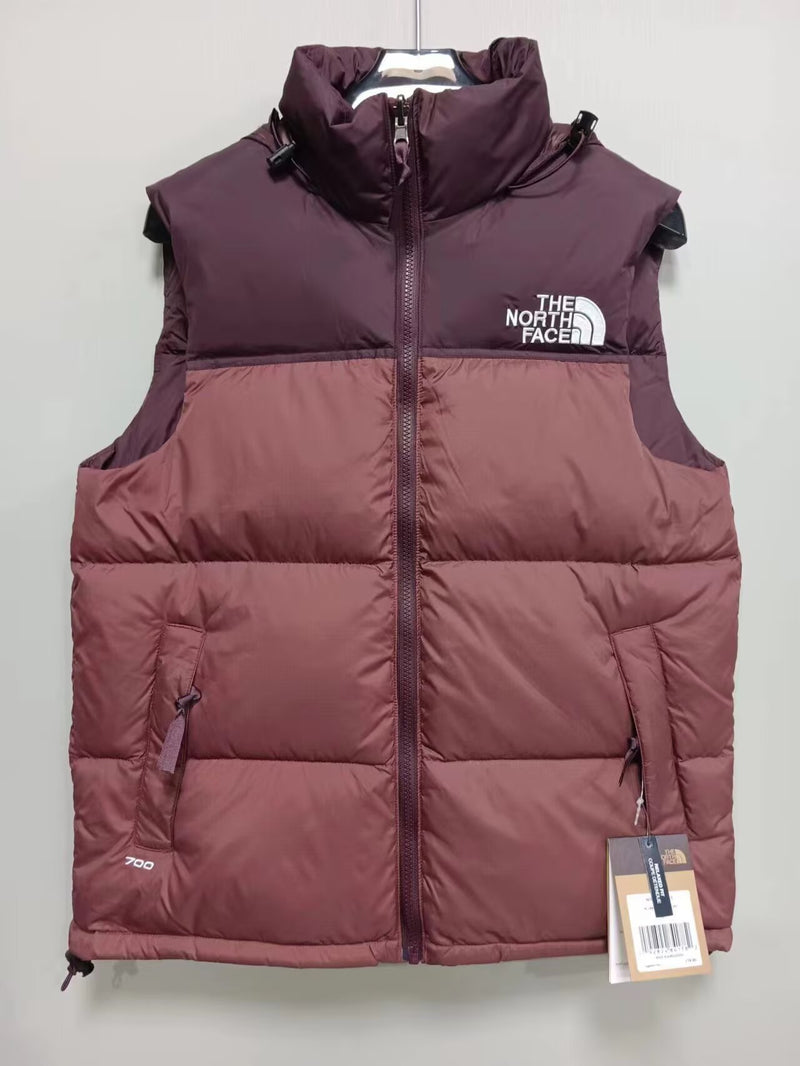 The North Face Puffer Vest - Burgundy/Purple